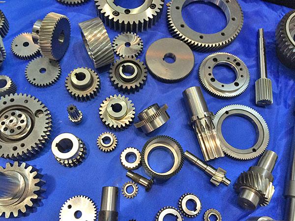 Steel spur gears